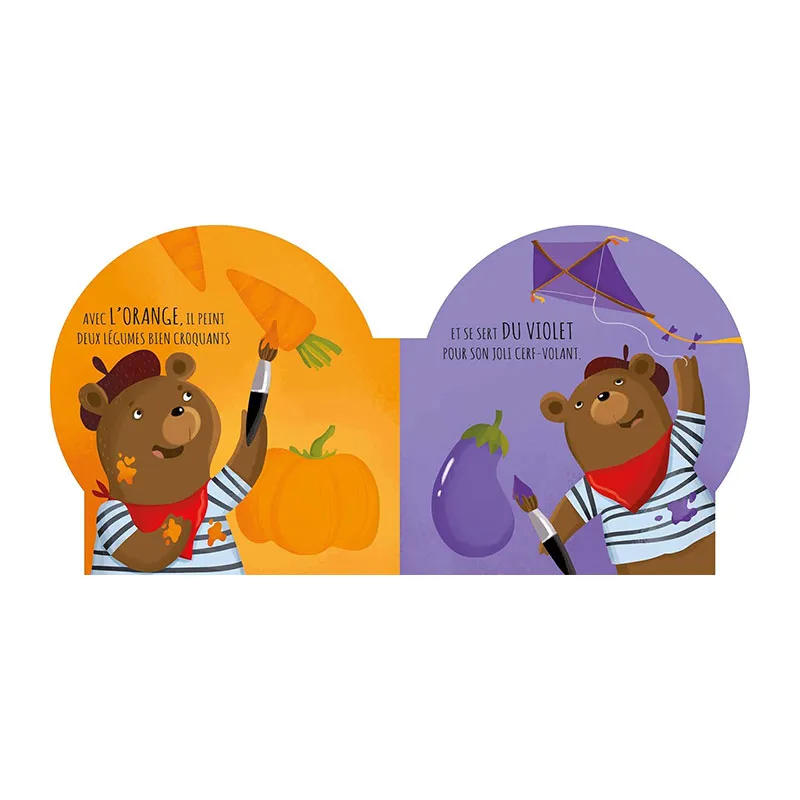 Livre forme Les couleurs - 10m+-3