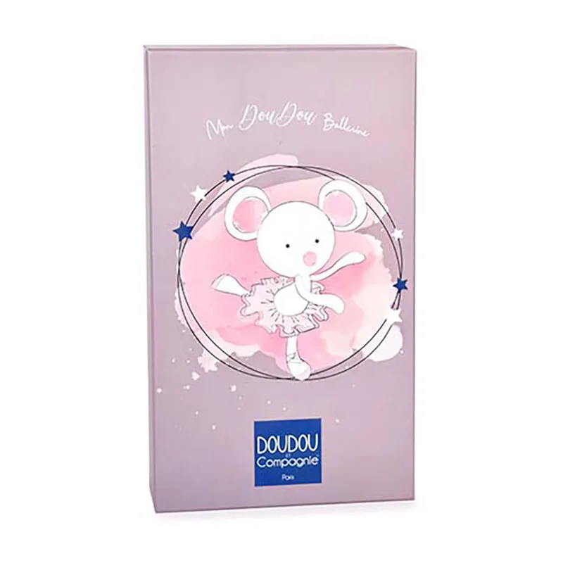 Doudou Ballerine Souris - 17x8x31cm-2