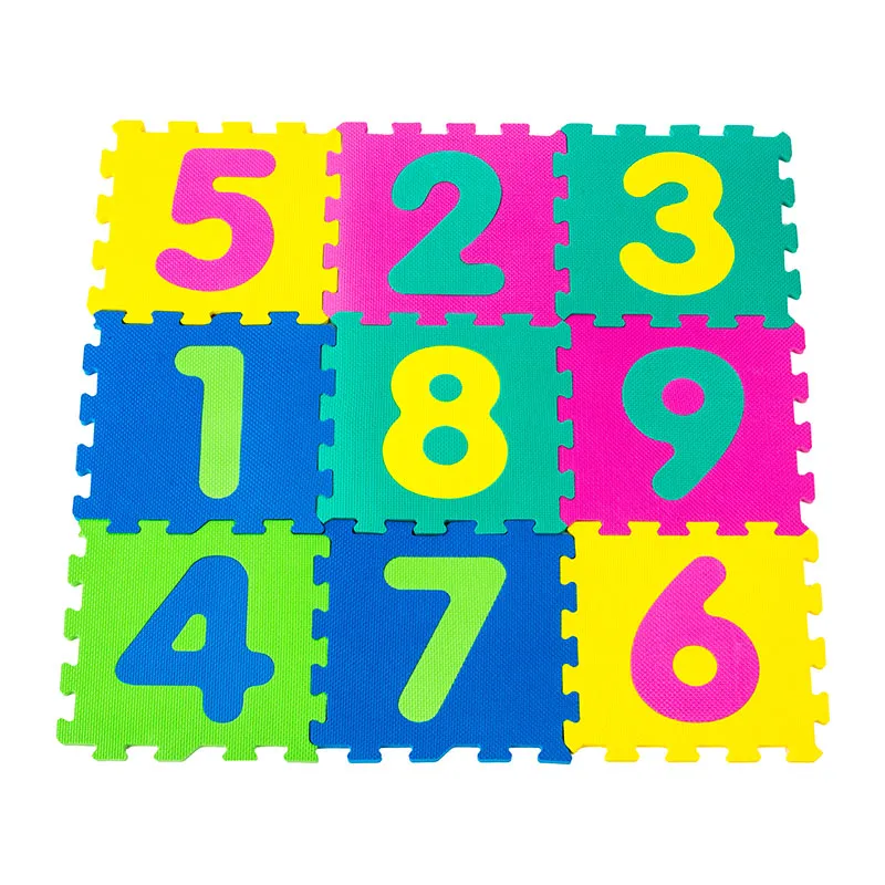 Tapis d'activités Marelle en mousse - 10m+-1