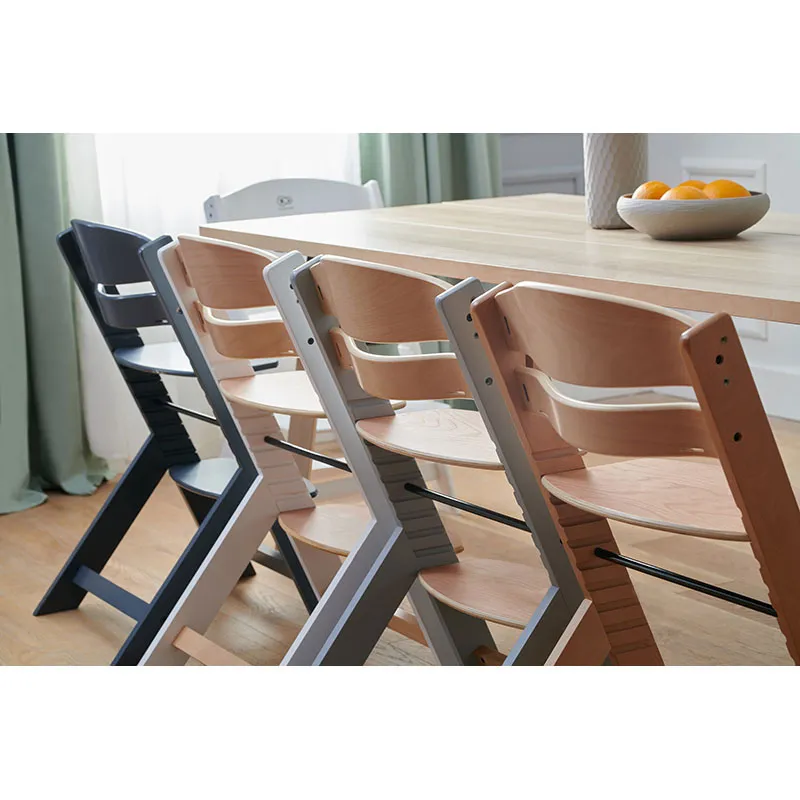 Chaise haute évolutive Enock Gris - 6m+-14