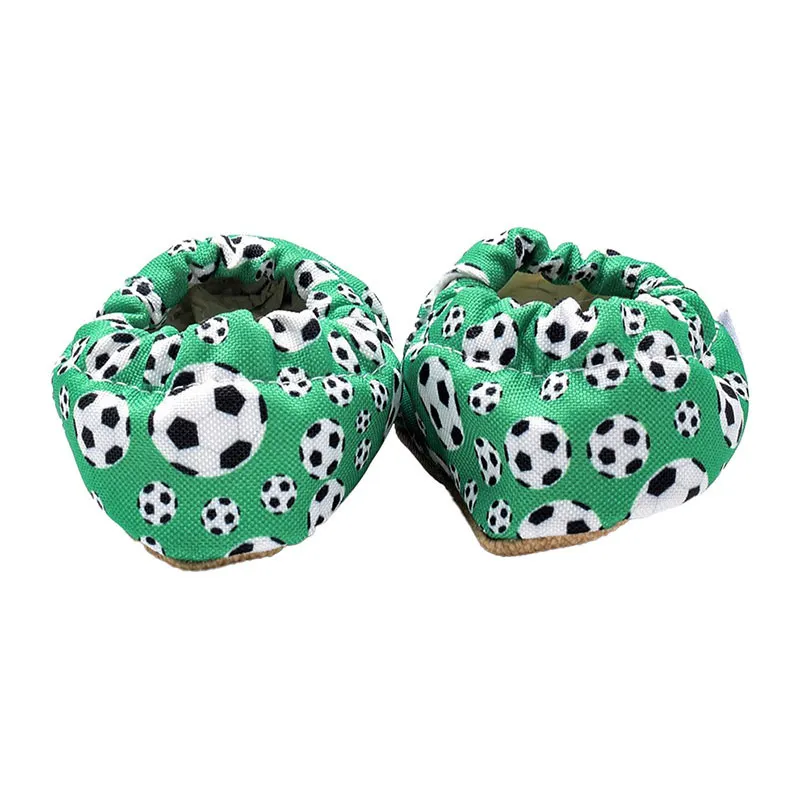 Chaussons antidér. Football - Vert-3