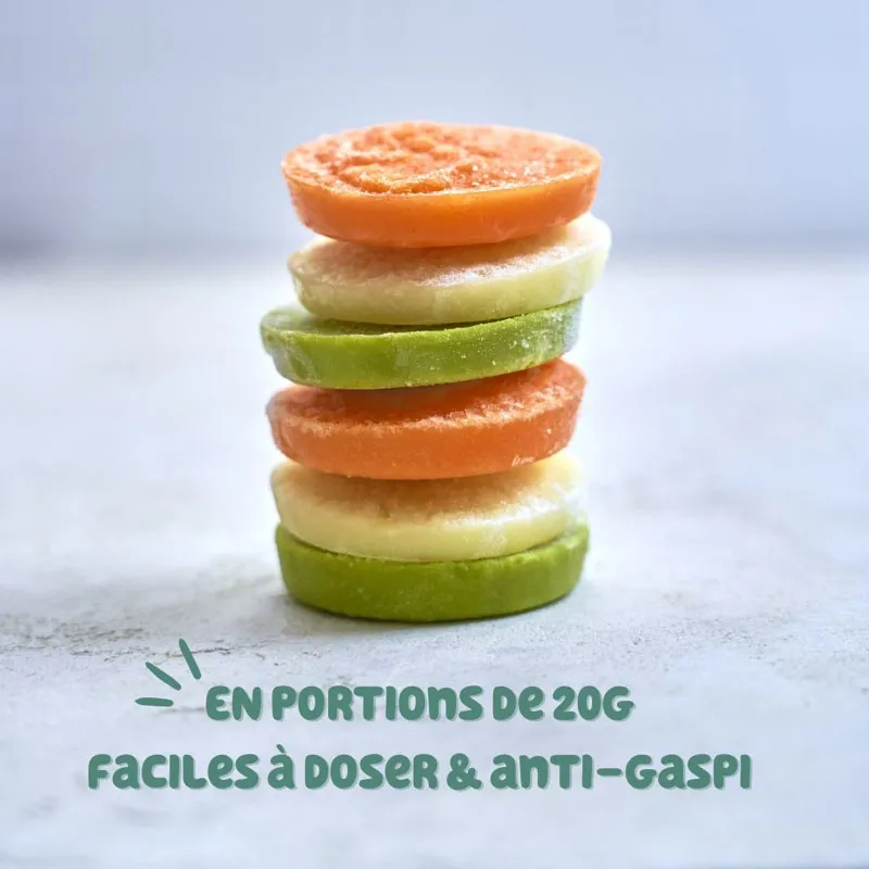 2x300g Purée lisse pomme BIO - 4m+-1