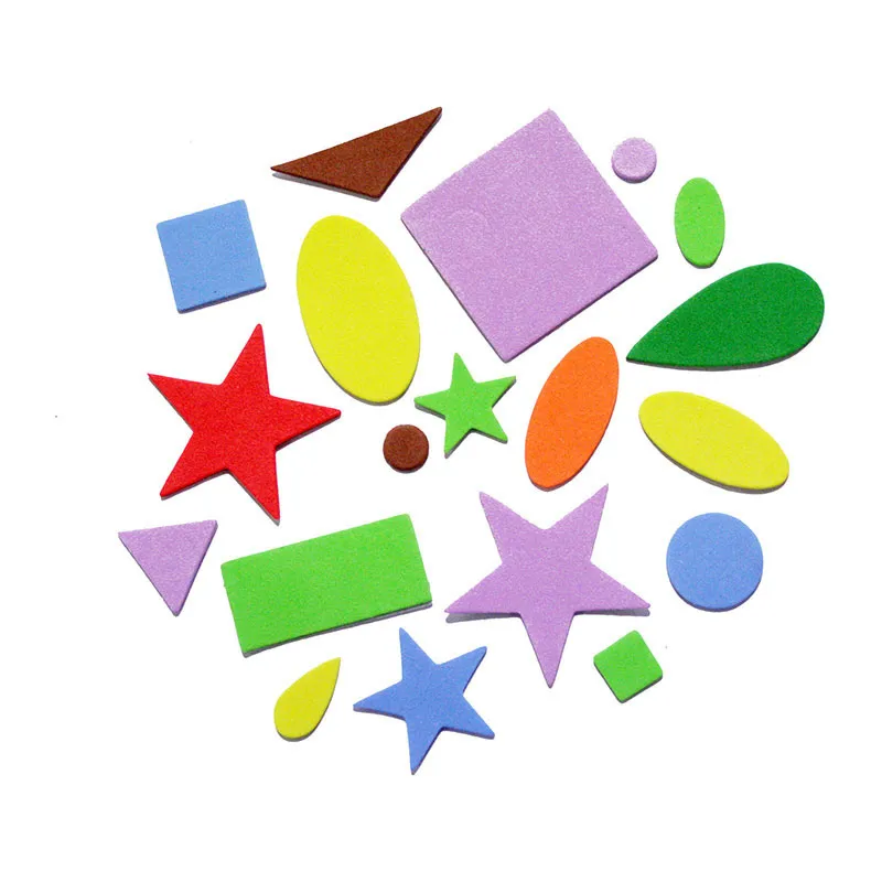 Stickers ABC/Géométrie - 406pcs-1