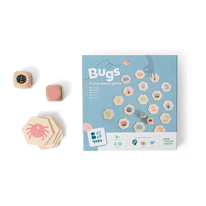 Jeu de recherche active Insectes - 3+-7