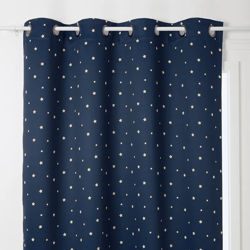 Rideau occultant Espace Bleu - 135x260cm-1