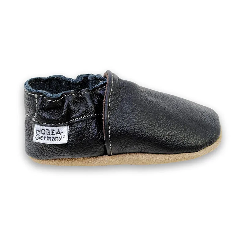 Chaussons cuir Tortue - Beige-1