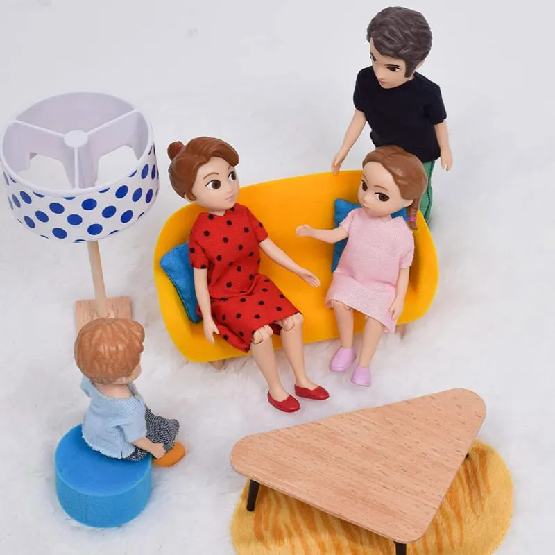 Poupées la famille de Thomas & Marion - 4+-4