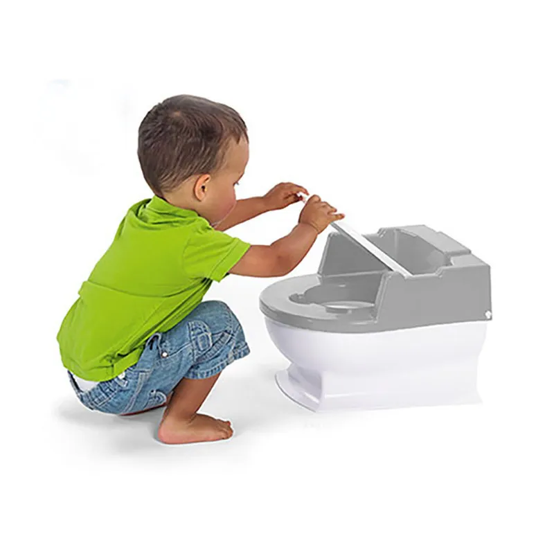 Mini toilettes pour enfants - Gris-1