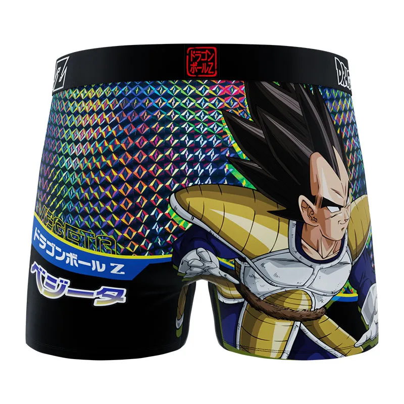 6 Boxers Homme Dragon Ball Z - Vert/Rouge/Noir/Violet-10