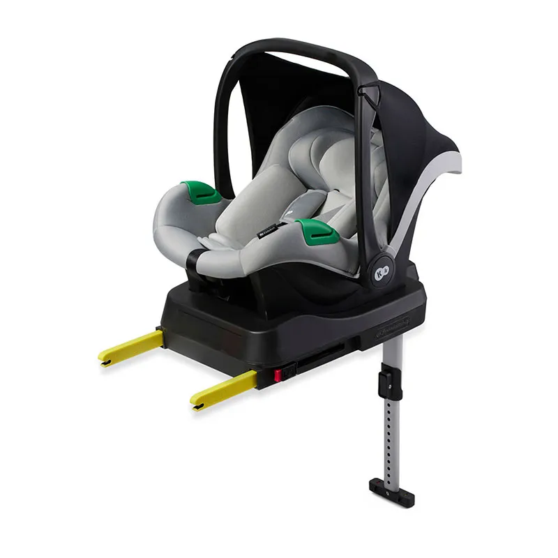 Siège-auto Mink Pro I-Size 40-75 cm + Base Isofix - Gris-0