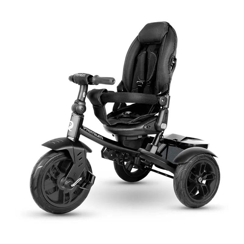 Tricycle Qplay 6en1 Premium Noir - 10m+-5