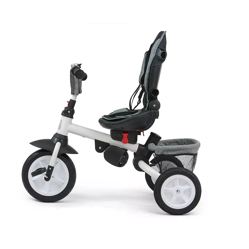 Tricycle 6en1 Stanley Rubber Gris - 12m+-3