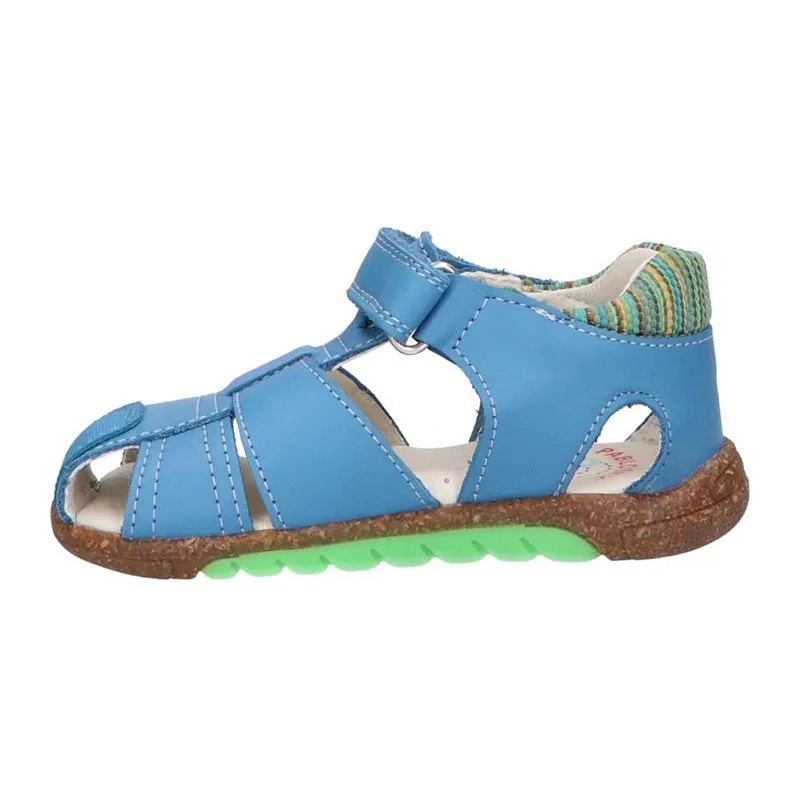 Sandales scratch Rivet - Bleu-3