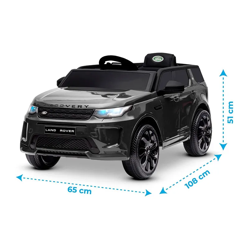 Voiture SUV électrique Land Rover Discovery Noir - 36m+-2