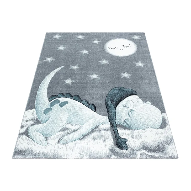 Tapis Dino dodo Bleu - Plusieurs dim. dispos-6