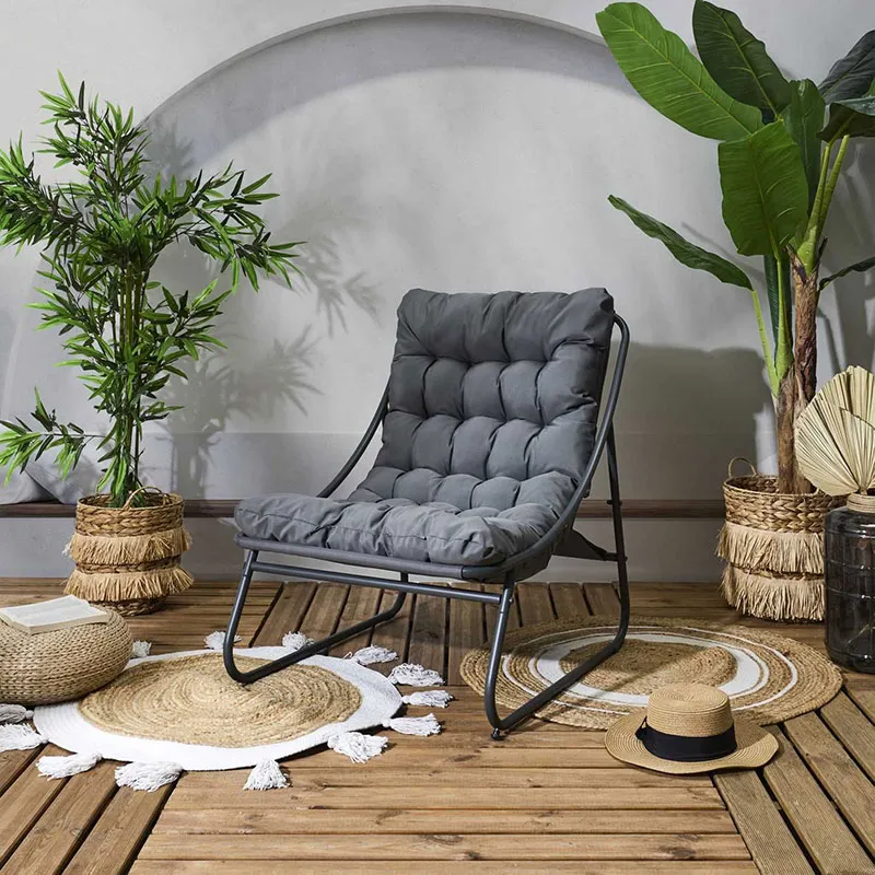 Fauteuil de jardin Dolce Vita Gris - 54cm-6