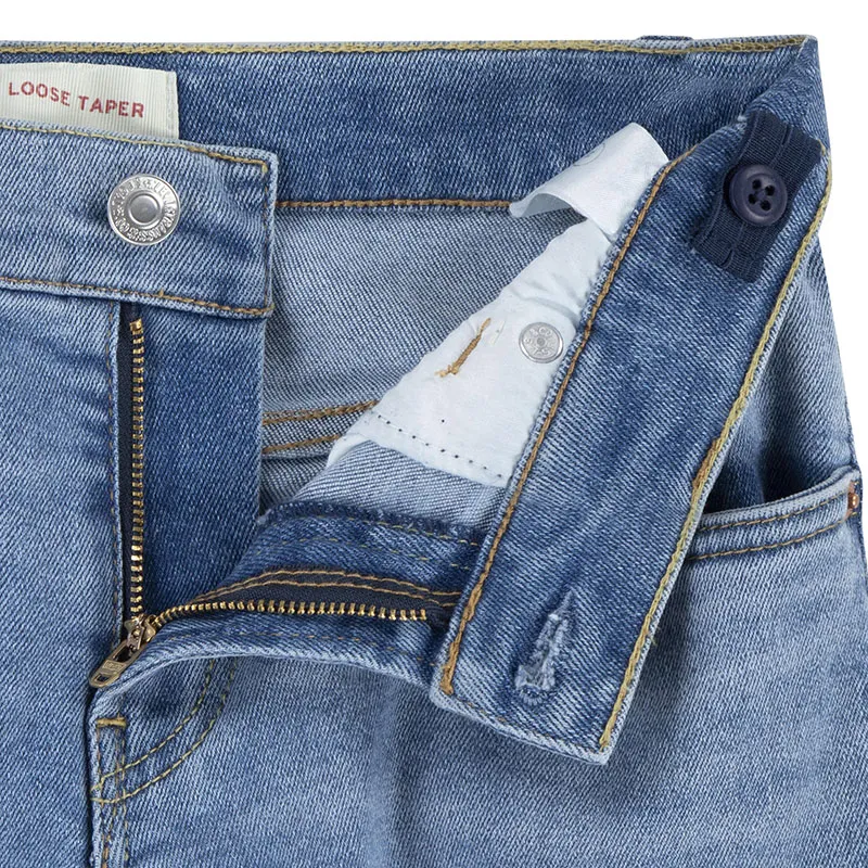 Jean Junior Stay Loose - Basil sky-4