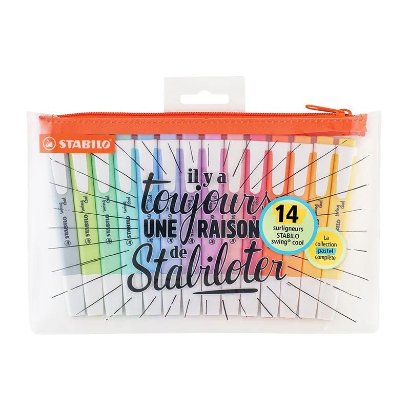 Surligneurs Swing Cool Pastel - 14pcs-0