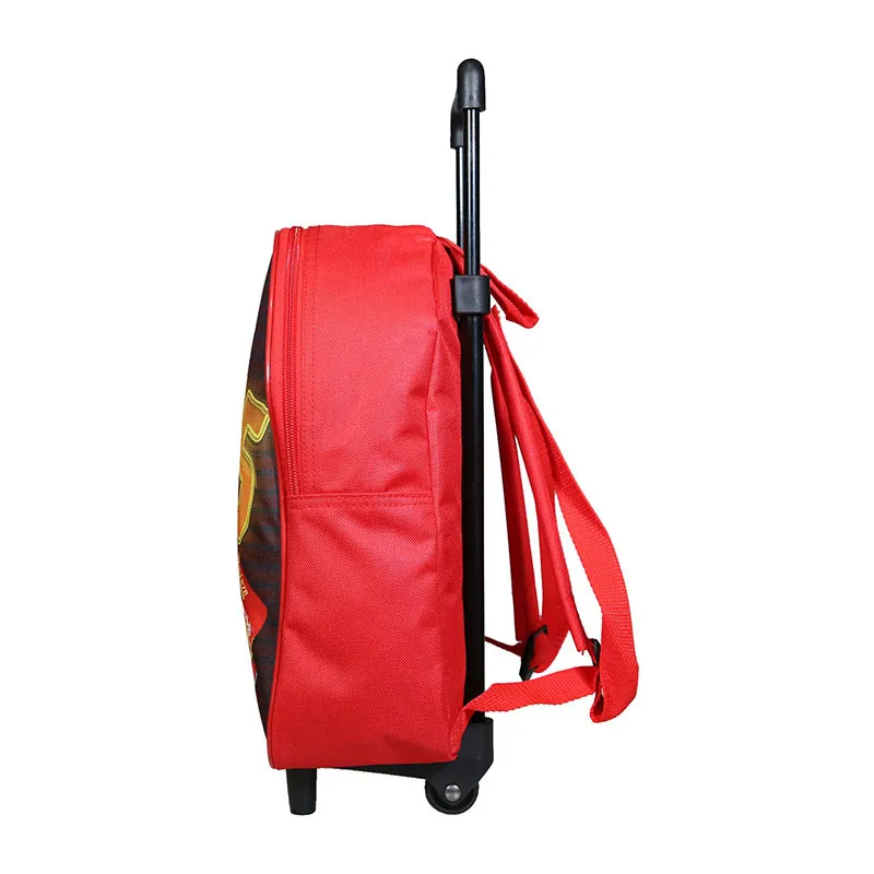 Sac à dos à roulettes maternelle Cars Rouge - 25x31cm-2