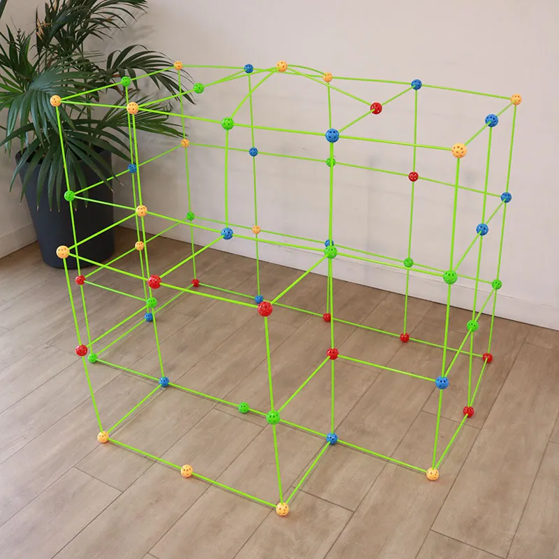 Kit de construction de cabane Magicastle 175pcs - 3+-3